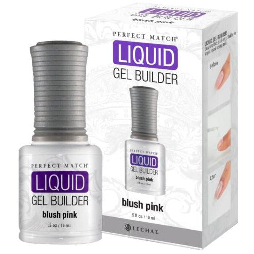 LeChat Liquid Gel Builder .5oz - Blush Pink