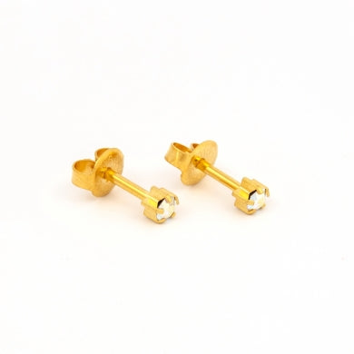 Studex Regular Gold Tiffany AB Crystal Main image