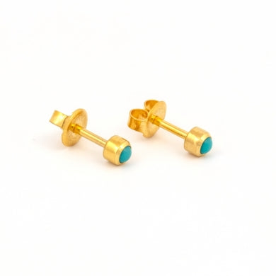 Studex Gold Regular Turquoise Pearl Main image