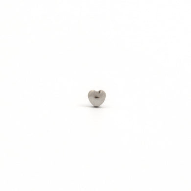 Studex Regular Silver Heart Earrings Main image