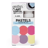 Gelish Art Form Gel - Pastel Color Gel Kit 6pk