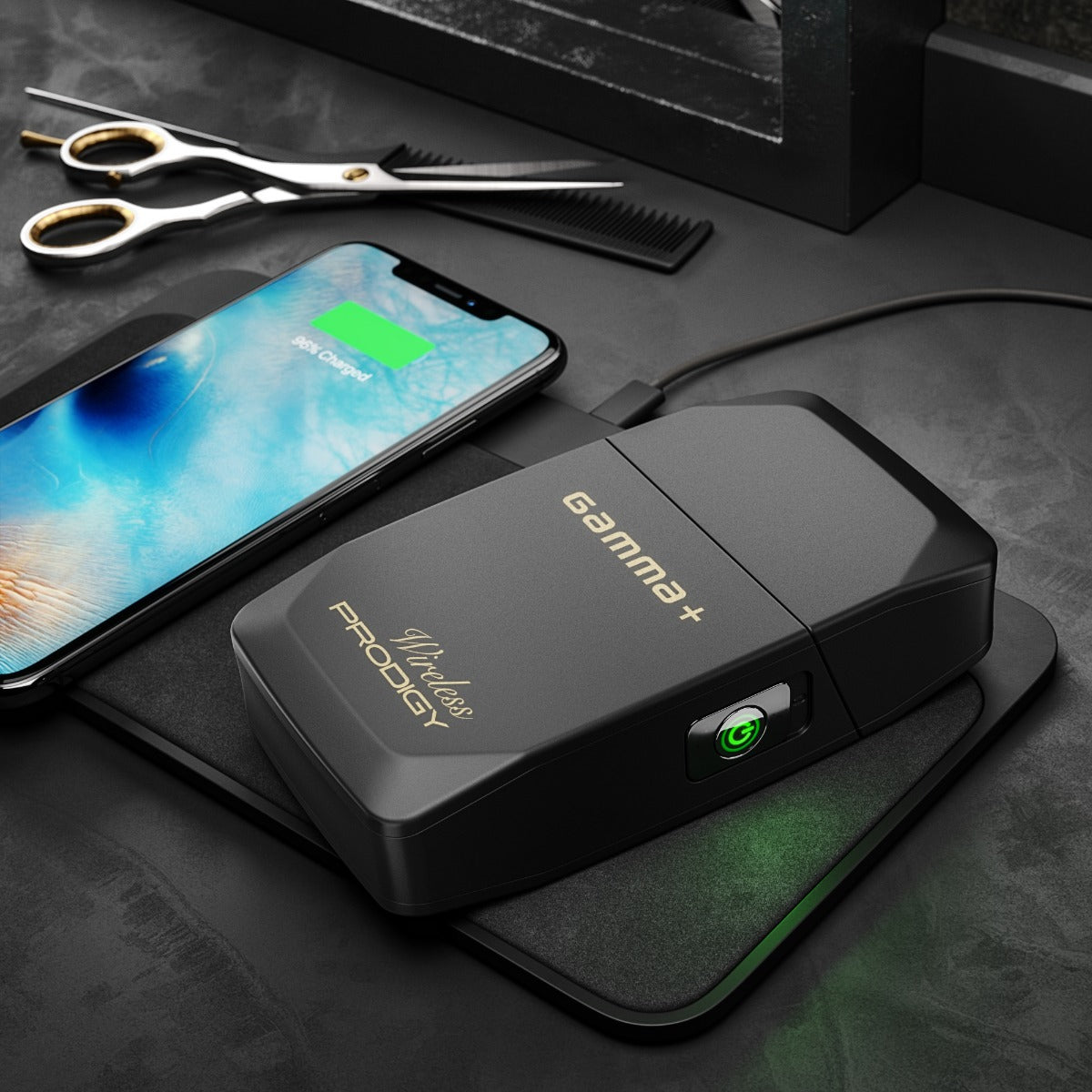 Gamma+ Prodigy Wireless Shaver - Black Secondary image