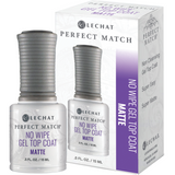 LeChat Perfect Match No Wipe Gel Top Coat .5oz - Matte