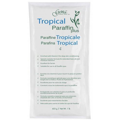 Gena Tropical Paraffin Wax - 1lb