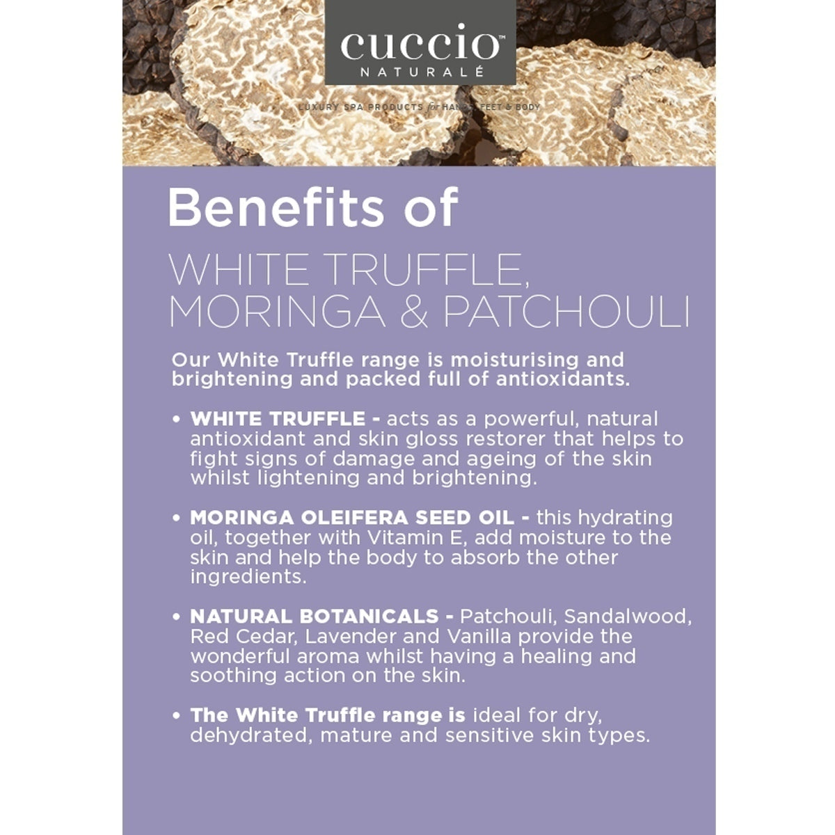 Cuccio White Truffle Body Souffle 8oz