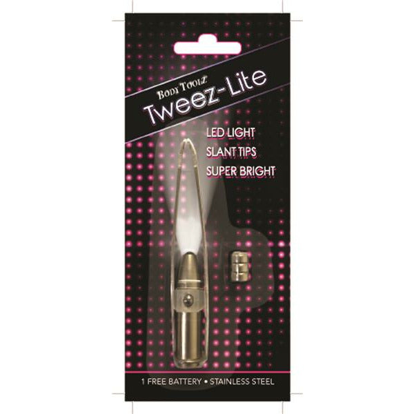 Body Toolz Tweeze-Lite Slant Tip Lighted Tweezer (CS86157) Secondary image