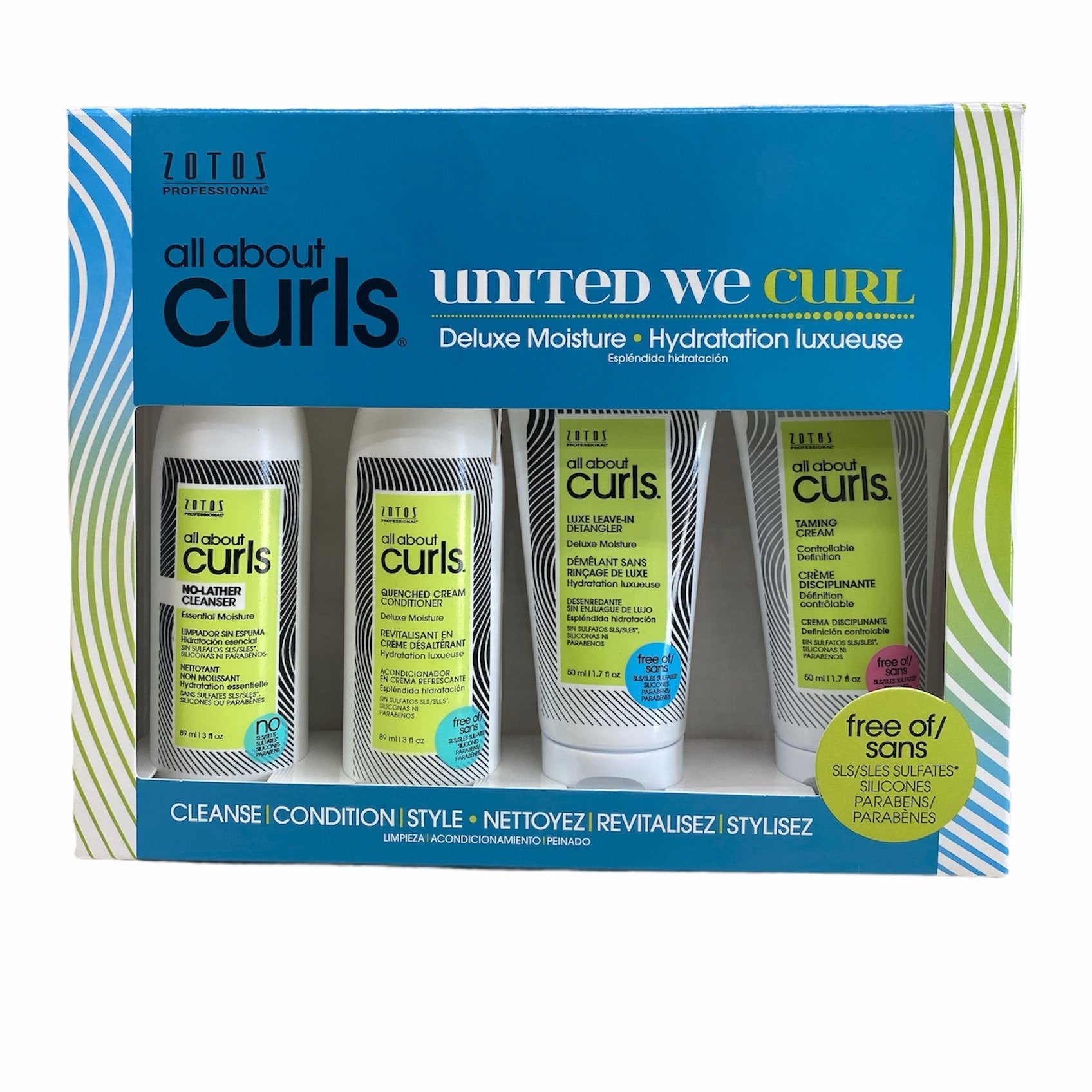 All About Curls - United We Curl Deluxe Moisture Starter Kit Main image