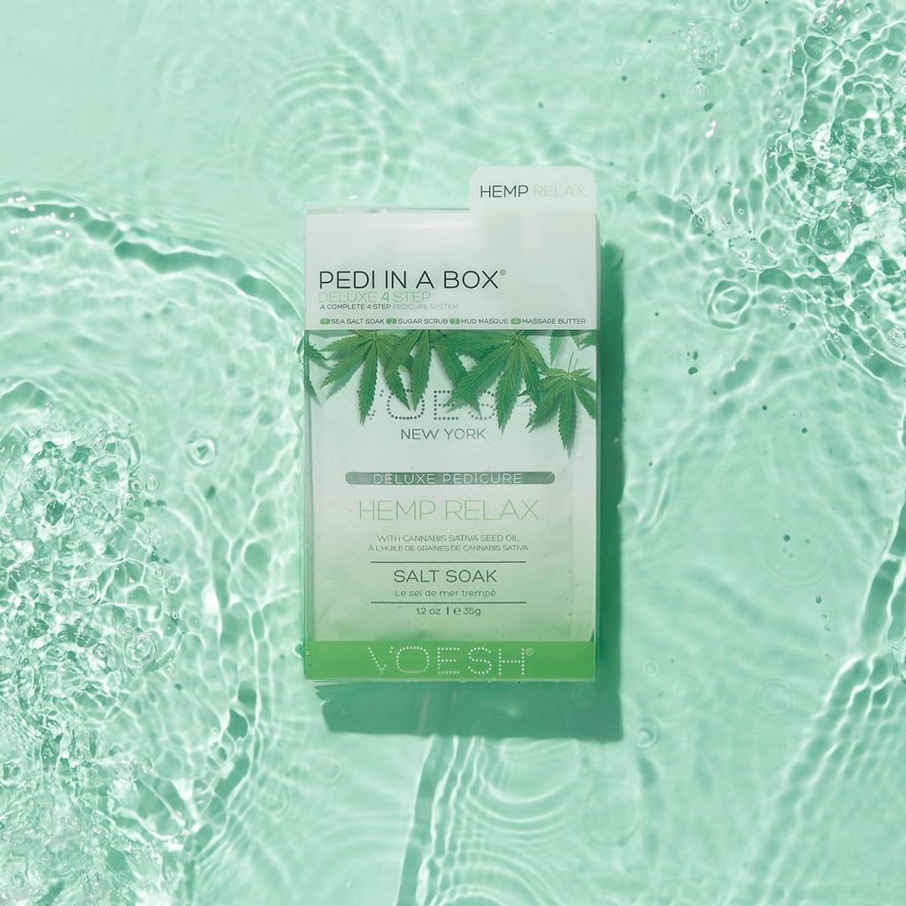Voesh 4 Step Pedi Kit - Hemp Relax