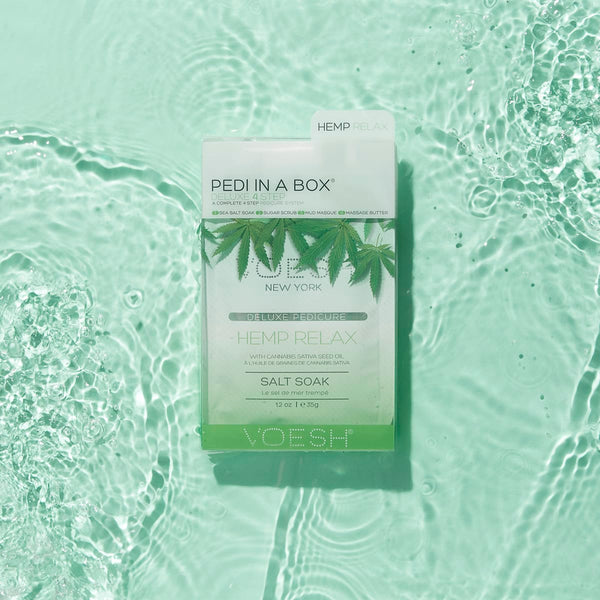 Voesh 4 Step Pedi Kit - Hemp Relax