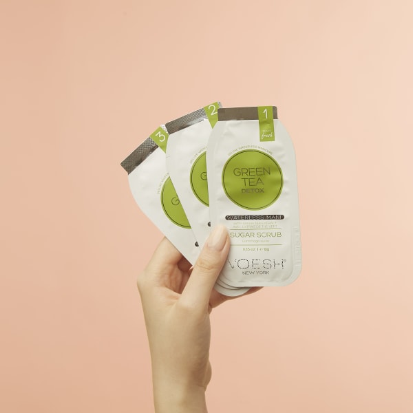 Voesh 3 Step Mani Kit - Green Tea Secondary image
