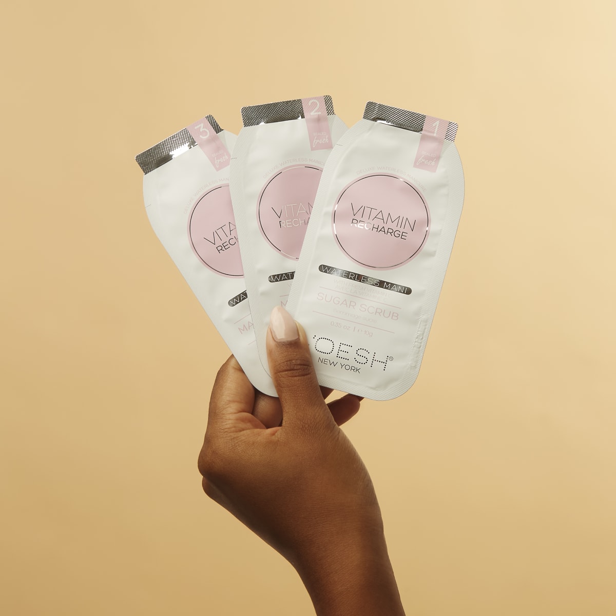 Voesh 3 Step Mani Kit - Vitamin Recharge