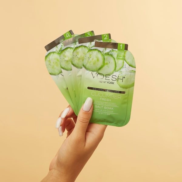 Voesh 4 Step Pedi Kit - Cucumber Fresh Secondary image
