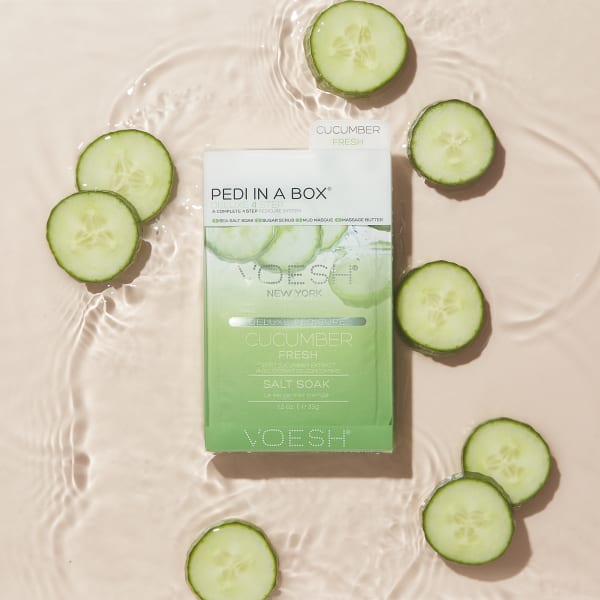 Voesh 4 Step Pedi Kit - Cucumber Fresh