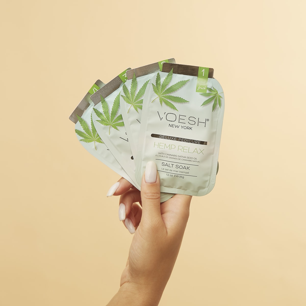Voesh 4 Step Pedi Kit - Hemp Relax