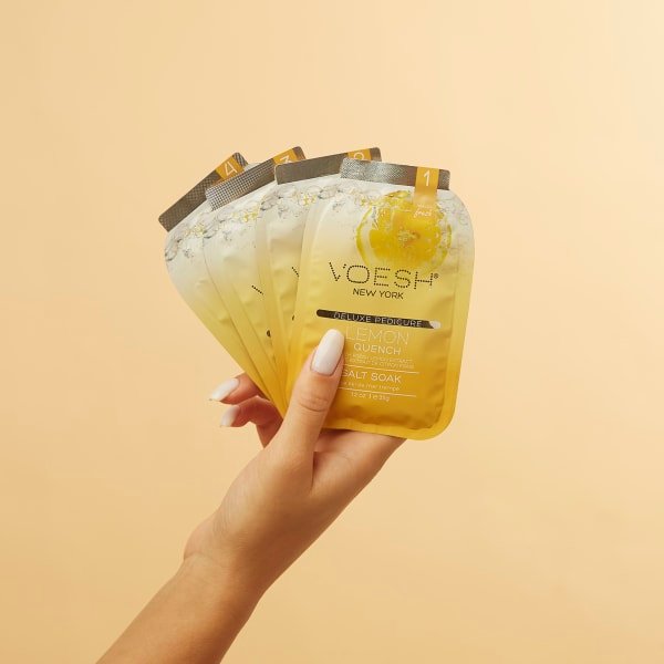 Voesh 4 Step Pedi Kit - Lemon Quench