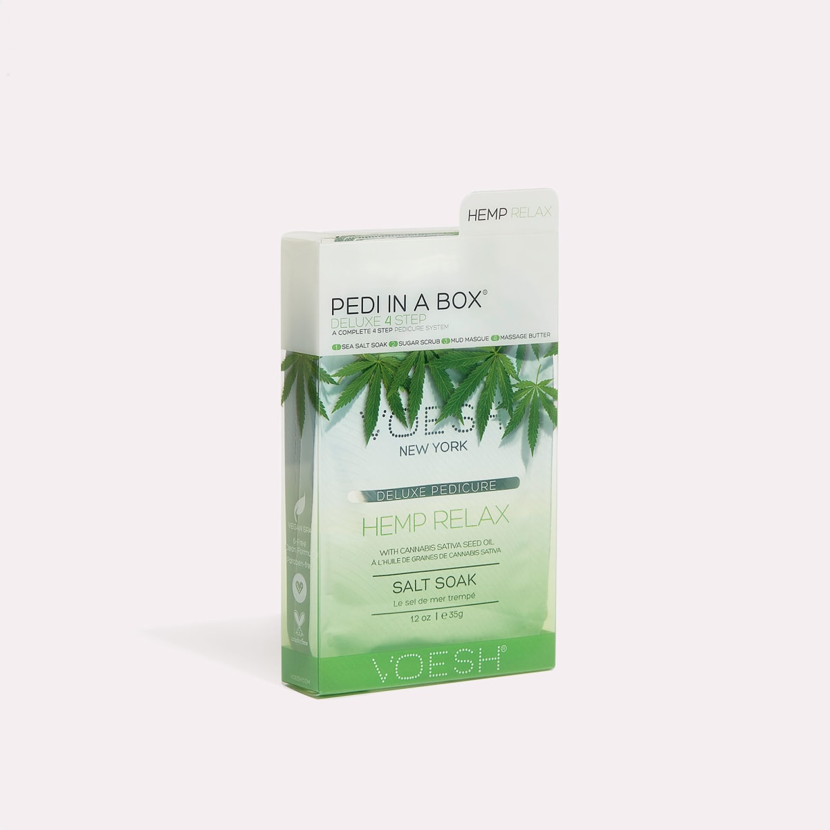 Voesh 4 Step Pedi Kit - Hemp Relax Main image