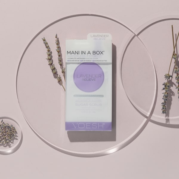 Voesh 3 Step Mani Kit - Lavender