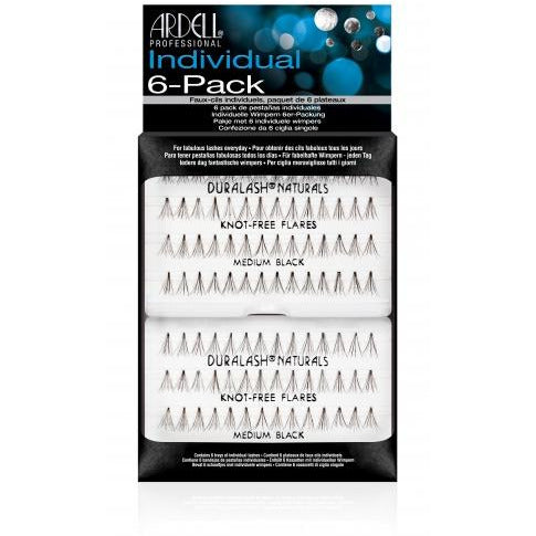Ardell Individual Knot-Free Black - Medium 6pk Main image