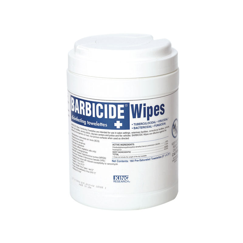 Barbicide Wipes 160pk Main image