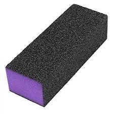 Cuccio 4 Way Buffing Blocks - Black/Purple Main image