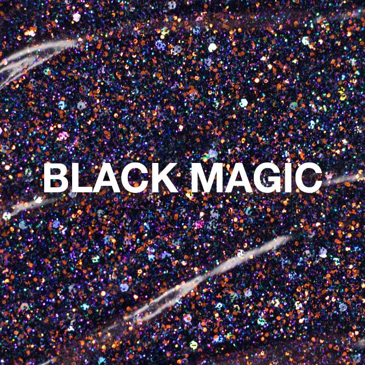 Light Elegance - Black Magic Glitter Gel 17ml Secondary image
