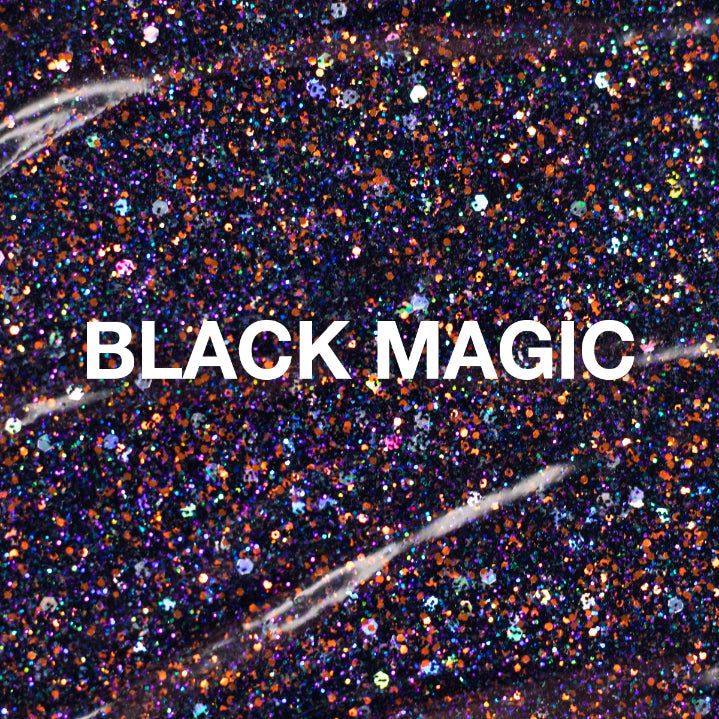 Light Elegance - Black Magic Glitter Gel 17ml