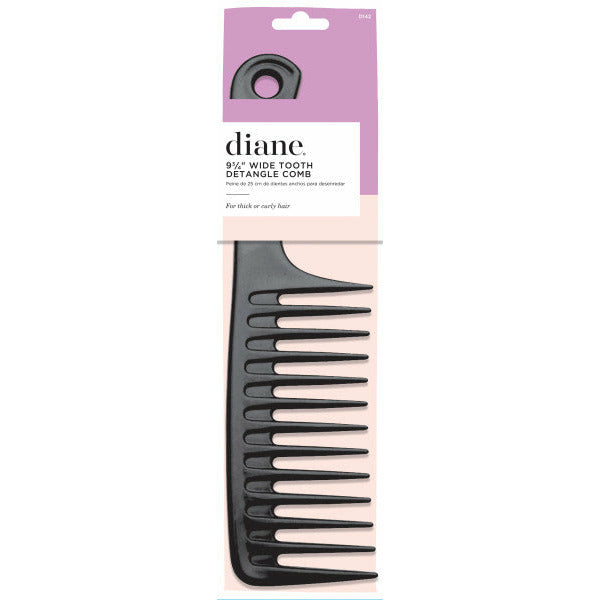 Diane 9 3/4" Wide Tooth Detangler Comb (D142) Main image