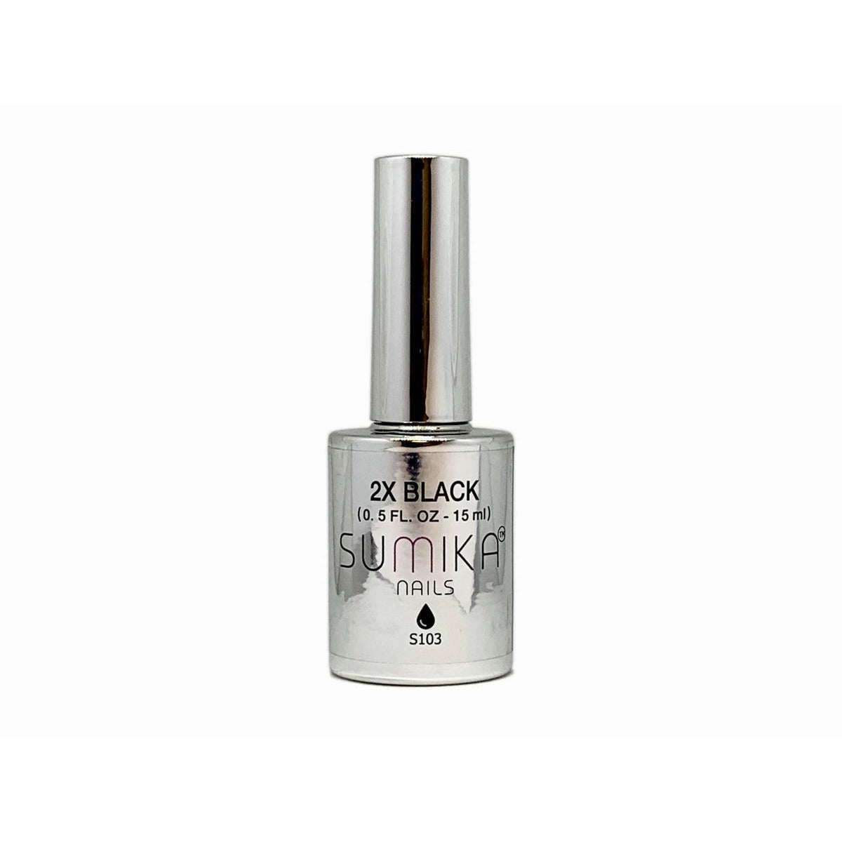 Sumika 2x Black Gel Polish .5oz Main image