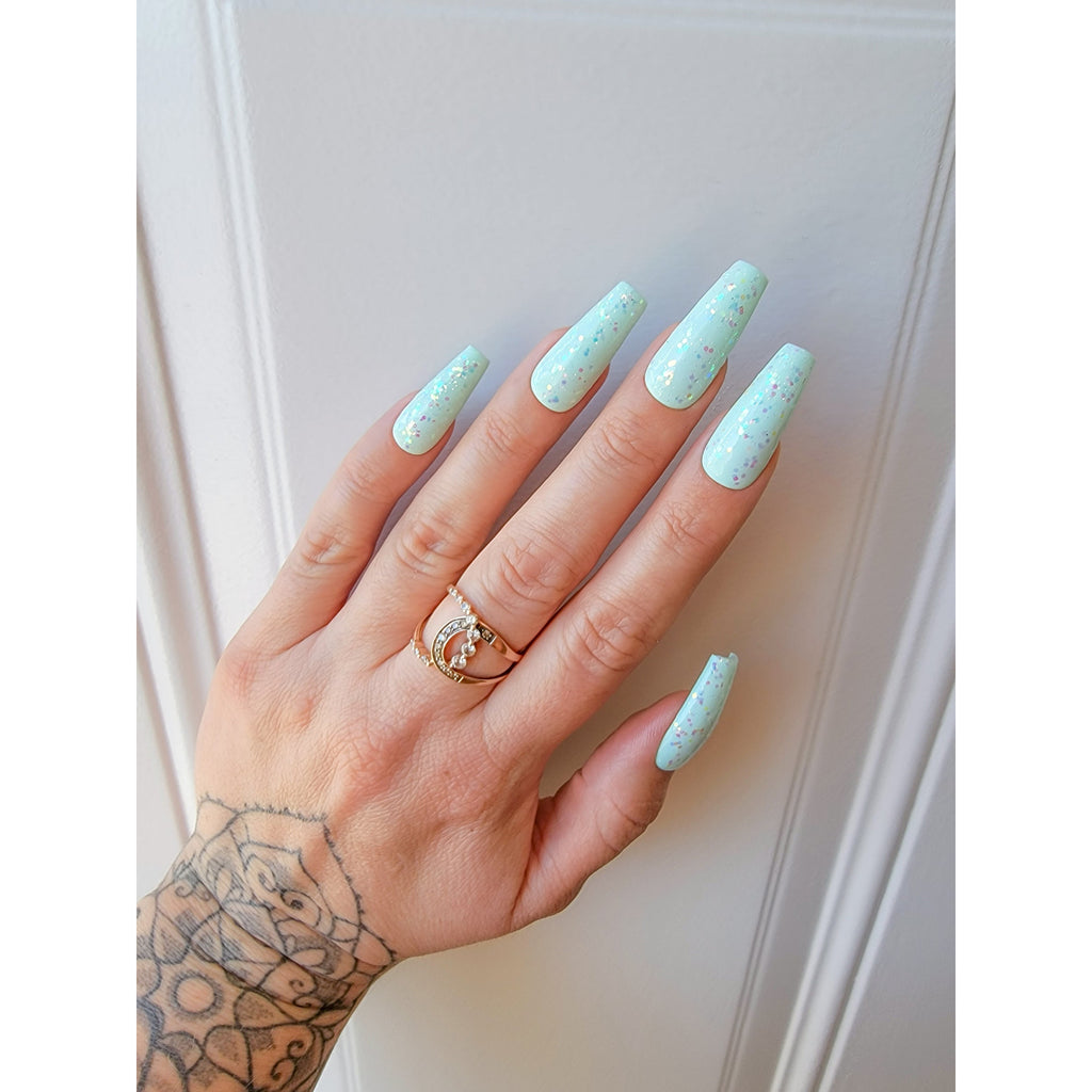 Light Elegance - P+ Sinfully Sweet Glitter Polish (15ml)