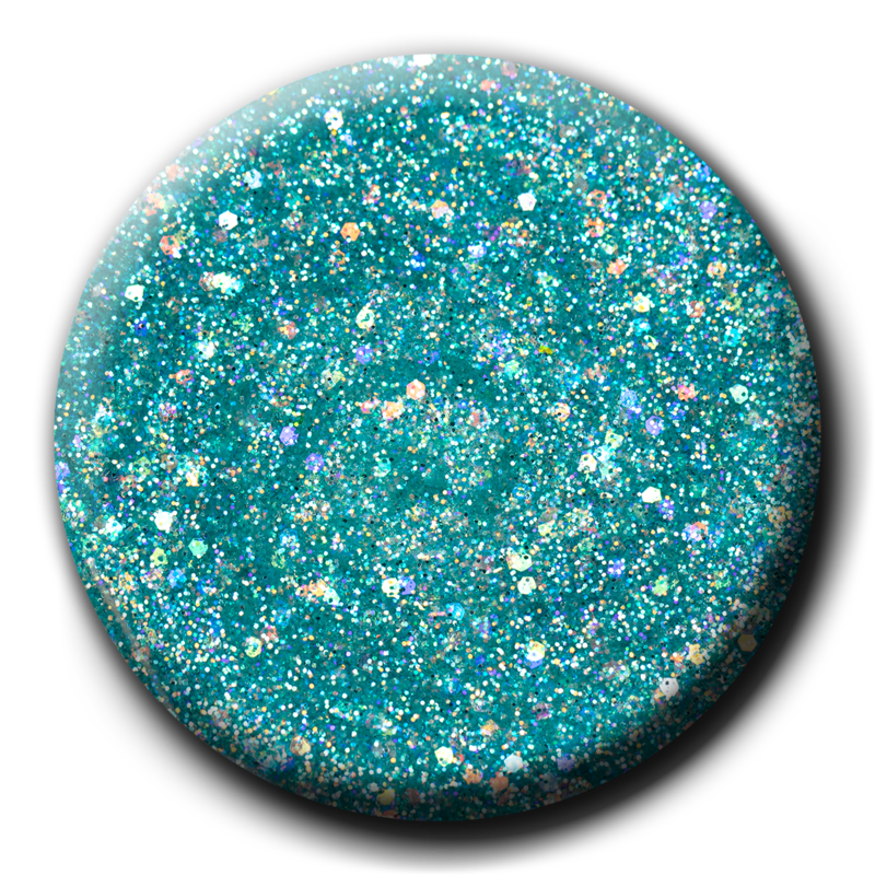 Light Elegance - De-Ja-Blue Glitter Gel - 17ml