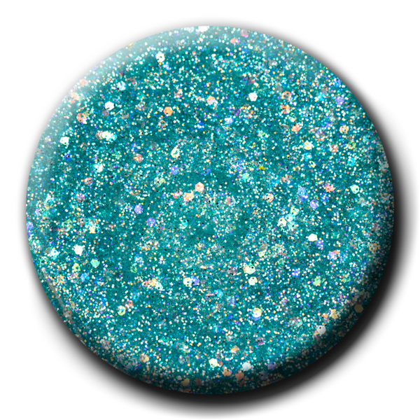 Light Elegance - De-Ja-Blue Glitter Gel - 17ml