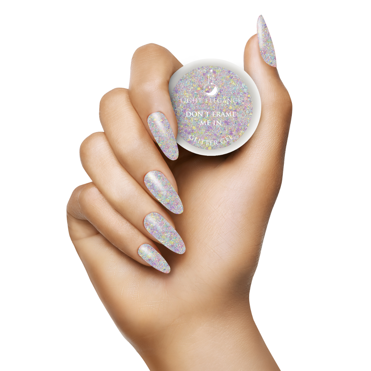 Light Elegance - Don't Frame Me In Glitter Gel - 17ml Secondary image