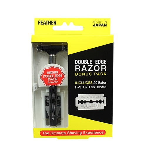 Feather Double Edge Safety Razor Bonus Pack Main image