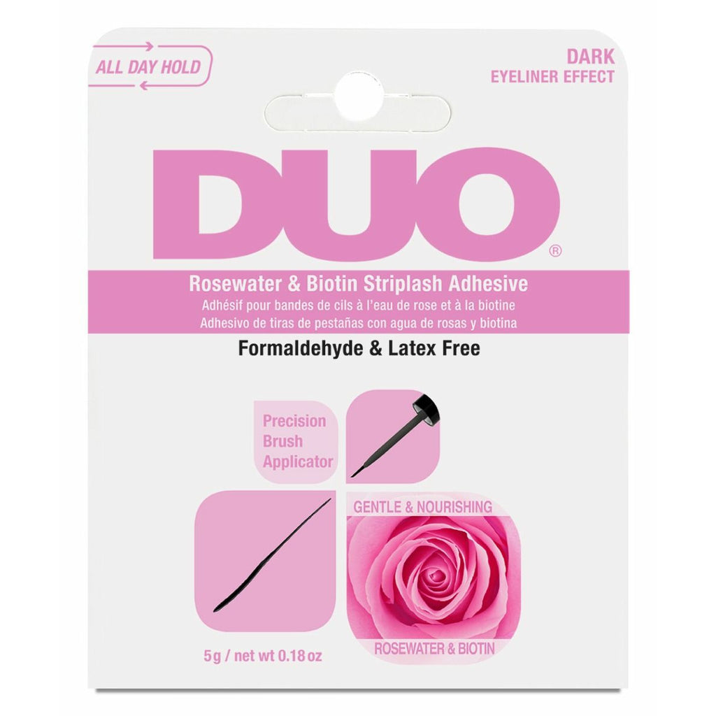 DUO Rosewater & Biotin Striplash Adhesive - Dark 5g/.18oz