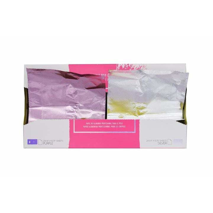ColorTrak Purple/Silver Double Foil - 400pk