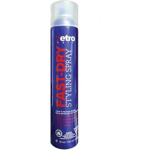 Retro Fast-Dry Styling Spray 10oz Secondary image