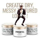 Immortal The Big Boss Styling Clay Wax - 3.4oz