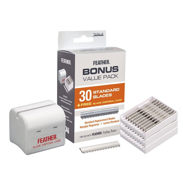 Feather Styling Blades w/free Disposal Case - 30pk Main image