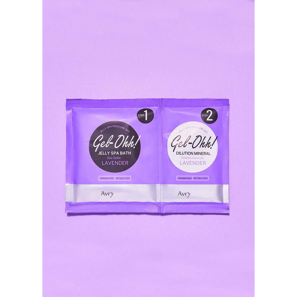 Avry Gel Ohh Jelly Spa Pedi Bath - Lavender