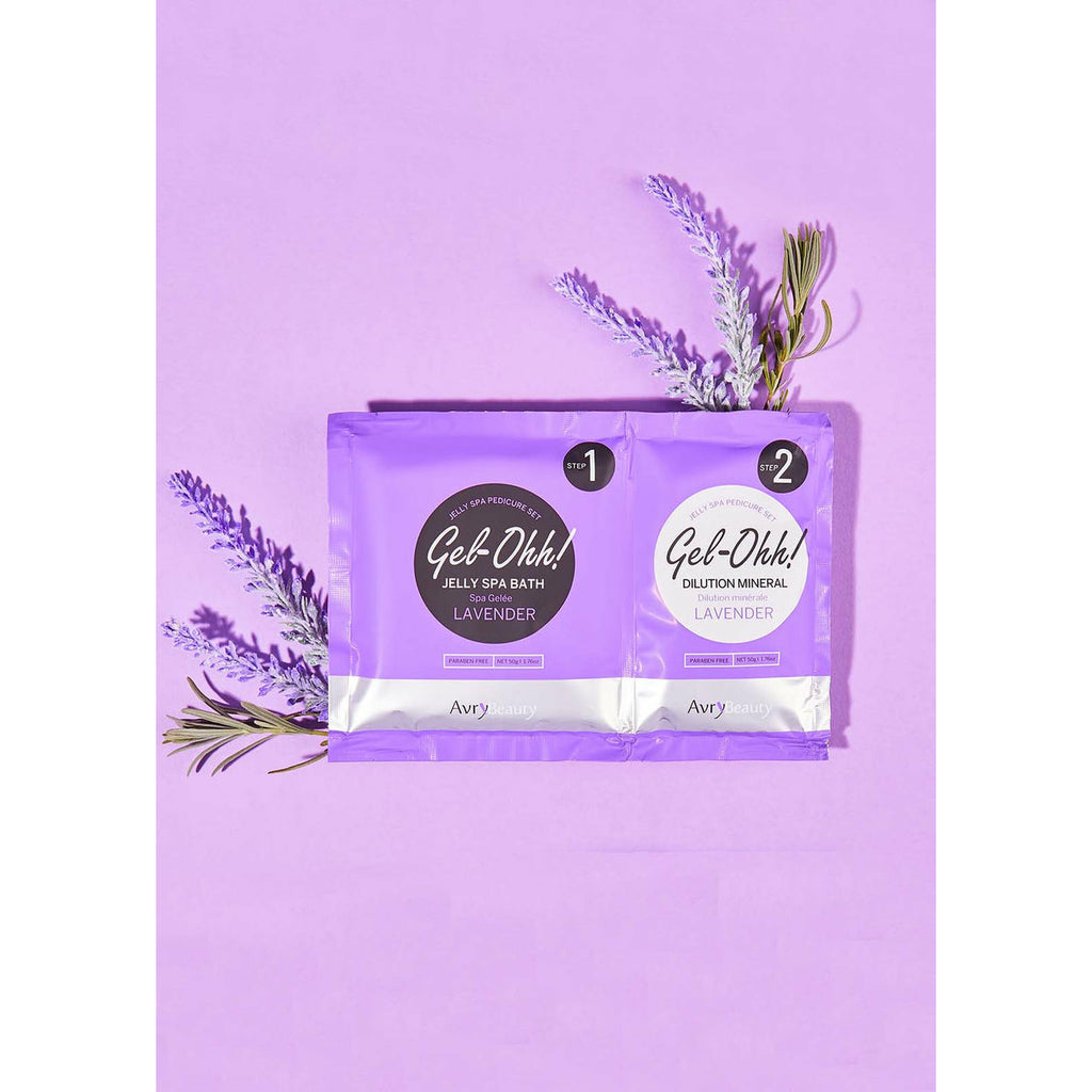 Avry Gel Ohh Jelly Spa Pedi Bath - Lavender