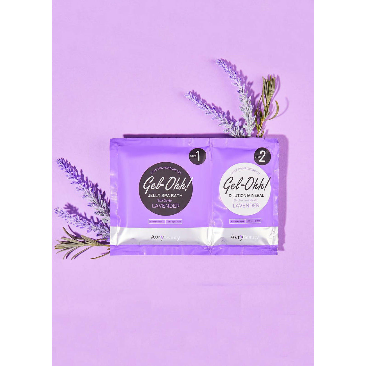 Avry Gel Ohh Jelly Spa Pedi Bath - Lavender