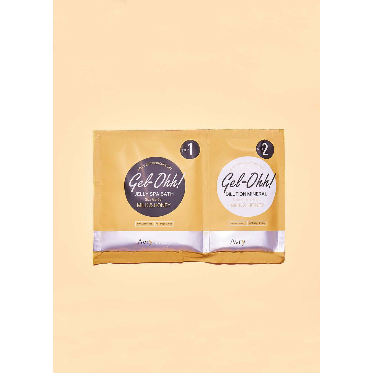Avry Gel Ohh Jelly Spa Pedi Bath - Milk & Honey Secondary image