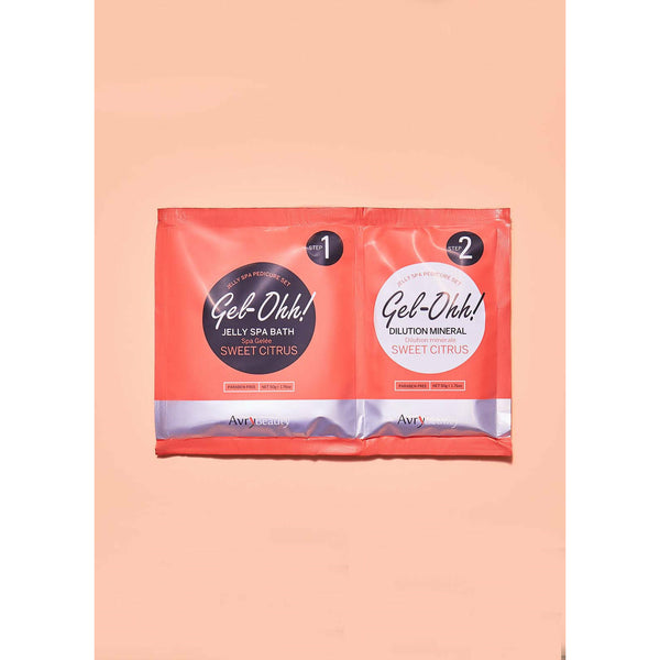 Avry Gel Ohh Jelly Spa Pedi Bath - Sweet Citrus