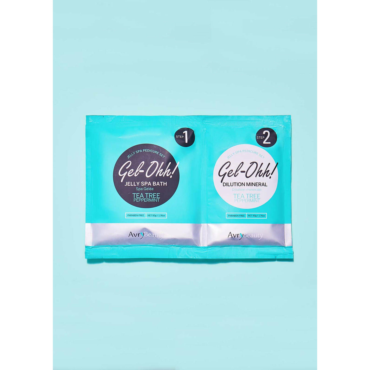 Avry Gel Ohh Jelly Spa Pedi Bath - Tea Tree & Peppermint
