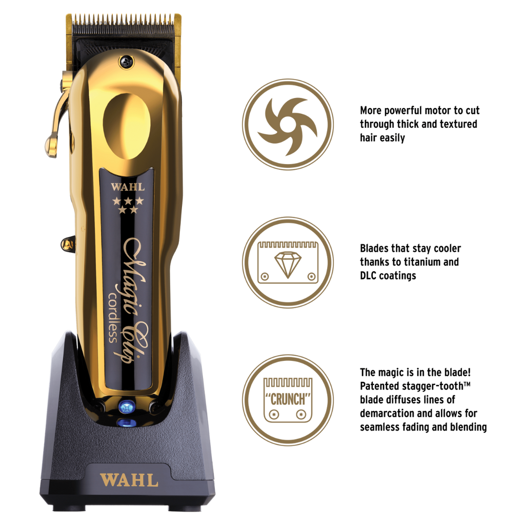 Wahl Cordless Magic Clip - Gold Special Edition