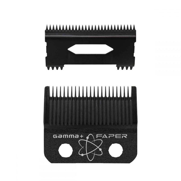 Gamma+ - Fixed Faper Blade/Slim Deep Tooth Moving Clipper Blade