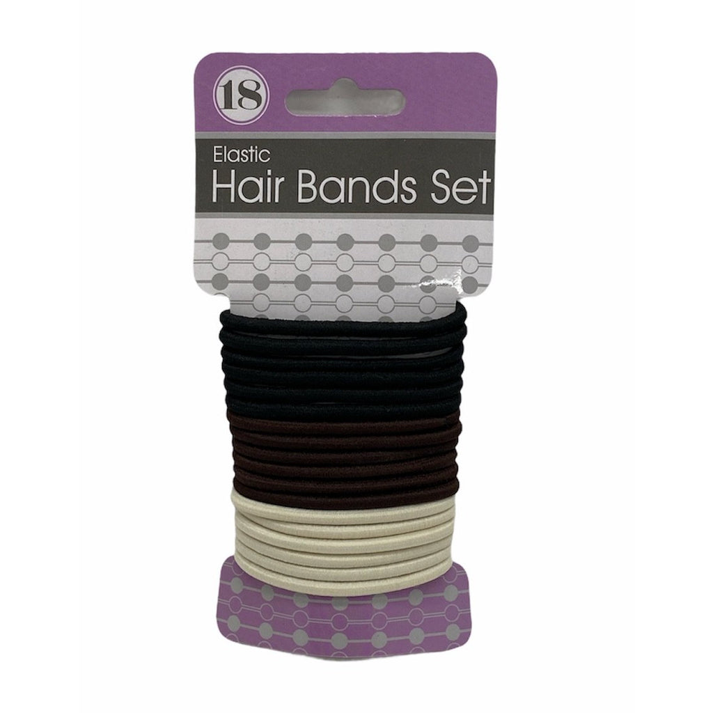 Elastic Hair Bands Set BI856 (18pk)