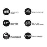 Hot Tools Nano Ceramic Deep Waver (HTBW2179)