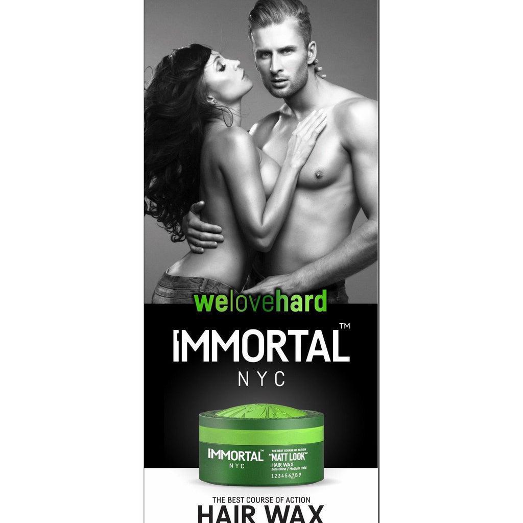 Immortal Matte Look Hair Wax - 5.07oz