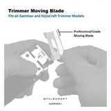 Gamma+ - Trimmer Deep Tooth Blade - Stainless Steel